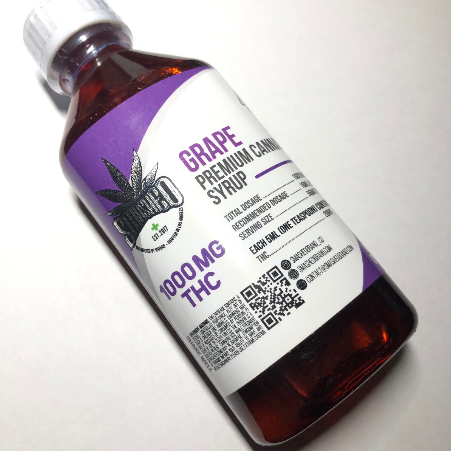 Smashed 1000mg Syrup – TGSDelivery