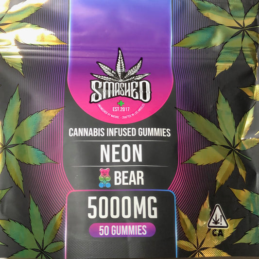 Smashed 5000mg Neon Bears