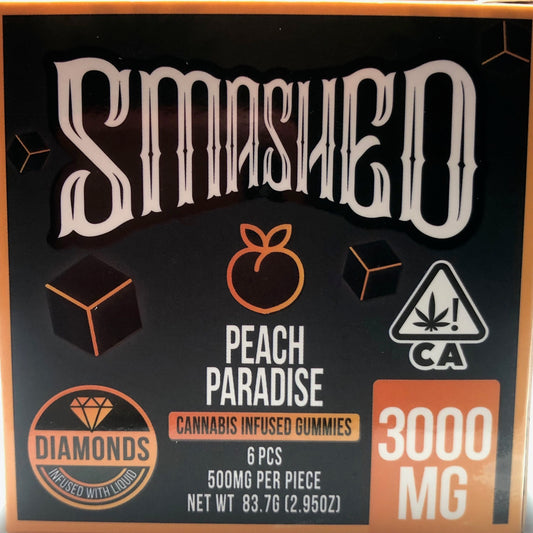 Smashed 3000mg Diamond Infused Gummies - $45 Special!