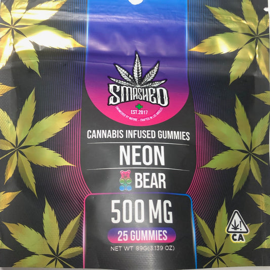 Smashed 500mg Neon Bears