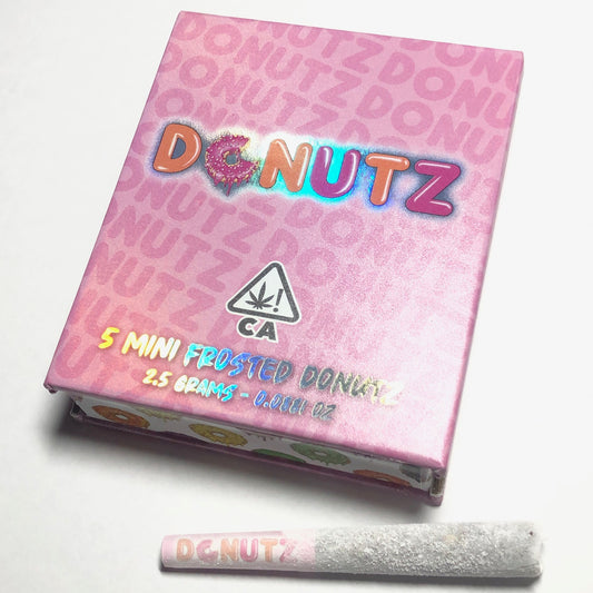 Donutz - 5 Mini Frosted Donutz Prerolls