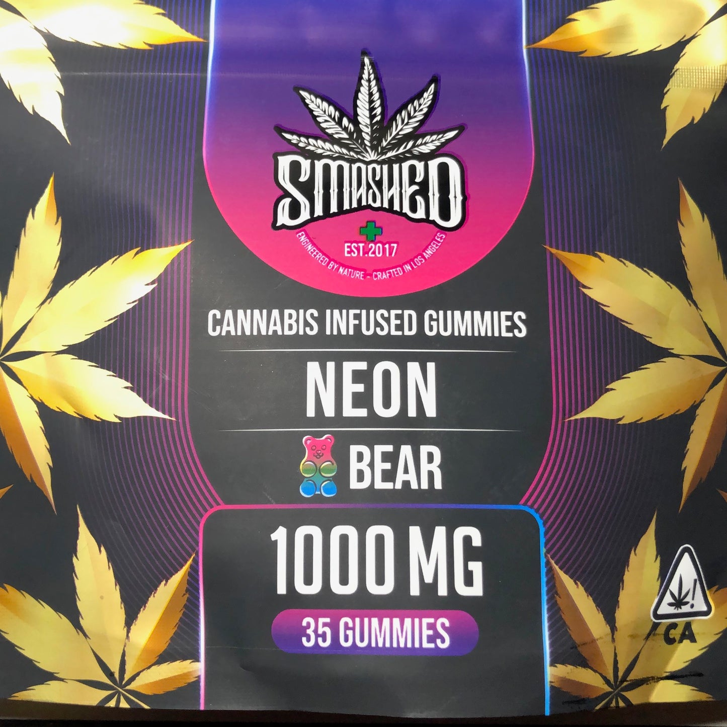 Smashed 1000mg Neon Bears