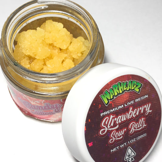 Strawberry Sour Belts - 3g $45