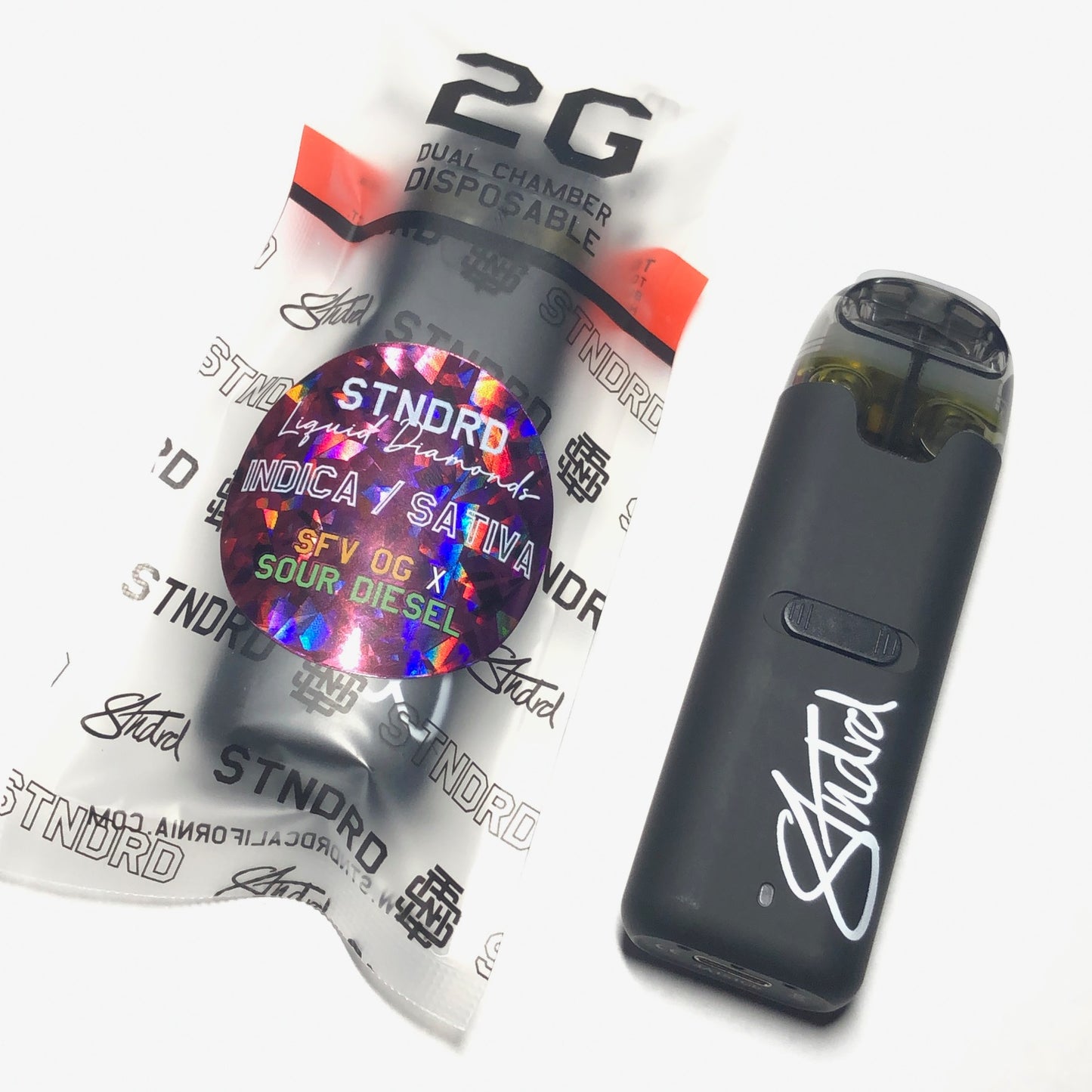 STNDRD Liquid Diamonds 2g Dual Chamber - $50 Special